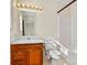Bathroom featuring a vanity, toilet, and shower at 2107 Summerfield Cir, Conover, NC 28613
