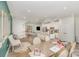 Bright dining room with a stylish table, chairs, and a view into the modern kitchen for a relaxed atmosphere at 2311 Doby Creek Ln, Charlotte, NC 28262