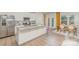 Modern kitchen with island, stainless steel appliances, and natural light at 2311 Doby Creek Ln, Charlotte, NC 28262
