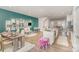 Open-concept kitchen boasts an island, stainless steel appliances, and ample counter space, perfect for cooking and entertaining at 2311 Doby Creek Ln, Charlotte, NC 28262