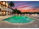 Stunning poolside view of a luxury home overlooking the water, perfect for relaxation and entertainment at 249 Blue Heron Dr, Rock Hill, SC 29732