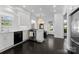 Well-lit kitchen with stainless steel appliances and access to the backyard at 2701 Sharon Rd, Charlotte, NC 28211