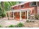Backyard with a covered patio and a built-in barbecue grill at 329 N Oakwood Dr, Statesville, NC 28677