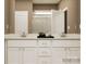 Contemporary bathroom with double vanity, modern fixtures, and neutral color palette, offering a clean and functional space at 4144 Camden Glen Rd, Lancaster, SC 29720