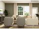 Comfortable living room with stylish seating arrangements, warm lighting, and contemporary decor, perfect for relaxation and socializing at 4144 Camden Glen Rd, Lancaster, SC 29720