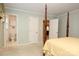 Bedroom showcasing ensuite bathroom and interior closet at 419 Park Ridge Rd, Albemarle, NC 28001