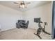 Versatile bedroom space, perfect for a home gym or gaming setup, offering flexibility at 646 Kahana River Rd, Fort Mill, SC 29715