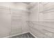 Walk-in closet with metal shelving throughout, providing ample storage and organization options at 9138 Babbitt Way, Charlotte, NC 28216