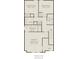 Third floor plan featuring two bedrooms, a primary bedroom, and a laundry room at Lot 19 Pleasant Rd, Fort Mill, SC 29708