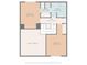 Second-floor floor plan featuring bedrooms and bathrooms at 12601 Tucker Crossing Ln, Charlotte, NC 28273