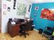 Bright office space with a large desk, ideal for working from home, studying, or creative pursuits at 1609 Indian Springs Nw Dr # 35, Conover, NC 28613