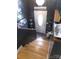 Inviting staircase with stylish decor that leads to the front door creates a welcoming entry at 1609 Indian Springs Nw Dr # 35, Conover, NC 28613
