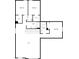 Second floor layout featuring bedrooms, baths, walk-in closets, and a spacious loft area at 1844 Burlington Dr, York, SC 29745