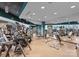 Modern gym with state-of-the-art equipment, mirrors, and ample space for a complete workout at 210 N Church St # 1612, Charlotte, NC 28202