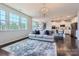 Bright and airy living room showcasing seamless flow into kitchen at 274 Sweet Briar Dr, Fort Mill, SC 29707