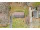 Aerial view of a well-kept home and yard at 32 Bowen Dr, Belmont, NC 28012