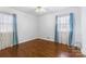 Bedroom with hardwood floors and natural lighting at 602 Charles Rd, Shelby, NC 28152