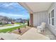Charming front porch with comfortable seating offers a relaxing outdoor space overlooking the neighborhood at 609 Rosemore Pl, Rock Hill, SC 29732