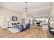 Open-concept living room with modern decor and lots of natural light at 609 Rosemore Pl, Rock Hill, SC 29732
