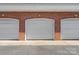 Brick three car garage at 8923 Meadow Vista Rd, Charlotte, NC 28213