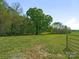 Scenic landscape with a mature tree and grassy field, offering privacy and tranquility at 16160 Hopewell Church Rd, Midland, NC 28107