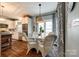 Cozy kitchen nook with a glass table, wicker chairs, and ample natural light at 2745 Bonnybrook Cir, Rock Hill, SC 29732