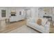 Inviting living room with comfortable seating, wood floors, and contemporary decor at 301 Dollar Cir, Charlotte, NC 28270