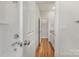 Bathroom showcasing a shower over tub and stylish vanity with granite counters at 326 Lewis Ferry Rd, Statesville, NC 28677