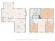 Detailed floorplan showcasing the layout of the home, including the kitchen, bedrooms, and living spaces at 3628 Benseval Ln, Matthews, NC 28104