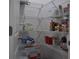 Organized pantry with ample shelving for storage at 648 E Ketchie St, China Grove, NC 28023