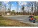 Private backyard basketball court for recreational activities at 10000 Blossom Dr, Concord, NC 28025