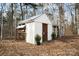 Backyard chicken coop in a private setting at 10000 Blossom Dr, Concord, NC 28025