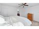 Airy main bedroom with a ceiling fan, neutral paint, and carpet at 1065 Ellis Pond Dr, Rock Hill, SC 29730