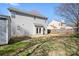 View of the home's backyard with a patio and storage shed at 11132 White Stag Dr, Charlotte, NC 28269
