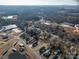 Expansive aerial view showcases the neighborhood, surrounding greenery, and community layout at 1411 Roseland Dr, Lincolnton, NC 28092