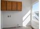 Laundry room with a window and connection hookups at 1411 Roseland Dr, Lincolnton, NC 28092