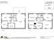 Floor plan showing the layout of the basement and first floor at 1438 Plumstead Rd, Charlotte, NC 28216