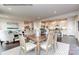 Elegant dining area with stylish decor, seamlessly connected to the cozy living room and modern kitchen at 1805 Ab Moore Jr Dr # 3237, Indian Trail, NC 28079
