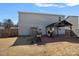 A well-maintained backyard includes a gazebo, hardscaped patio and storage shed at 2462 Willow Pond Se Ln, Concord, NC 28025