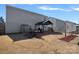 A well-maintained backyard includes a gazebo, hardscaped patio and storage shed at 2462 Willow Pond Se Ln, Concord, NC 28025