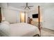 Bedroom with ensuite bathroom and television at 4018 Moxie Way, Charlotte, NC 28215