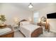 Bedroom with antique furnishing and decor at 4018 Moxie Way, Charlotte, NC 28215
