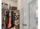 This walk-in closet boasts ample storage for clothing and shoes, providing an organized space at 4039 Highgate Ln, Lancaster, SC 29720