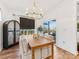 Charming dining area with modern lighting, neutral finishes, and bright natural light at 4039 Highgate Ln, Lancaster, SC 29720