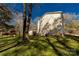 Exterior view of house with a lawn, trees and overcast sky at 4919 Rehobeth Rd, Waxhaw, NC 28173