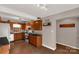 Traditional kitchen with wooden cabinetry, stainless steel appliances, and recessed lighting at 4919 Rehobeth Rd, Waxhaw, NC 28173