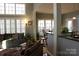 Open concept living space with a seamless flow from the living room to the dining area at 522 Sarazen Way, Salisbury, NC 28144