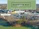 Aerial view introducing Davidson Bay, showcasing waterfront access and community layout at 554 Amalfi Dr, Davidson, NC 28036