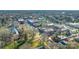 Picturesque aerial view of downtown area with local shops, restaurants, and historical buildings at 554 Amalfi Dr, Davidson, NC 28036