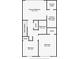 Floor plan of second floor with primary bedroom, bedrooms, and bathrooms at 6738 Rothchild Dr, Charlotte, NC 28270